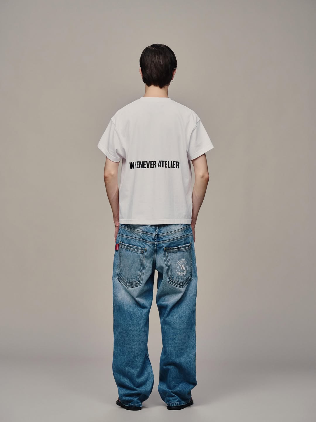 “WHENEVER” BASIC LOGO VER2 T-SHIRT