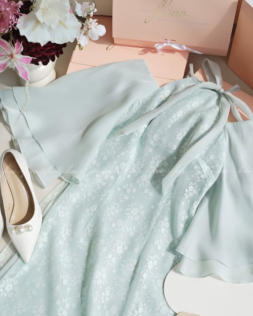 Áo Dài Hà Bích (Pants Sold Seperately)