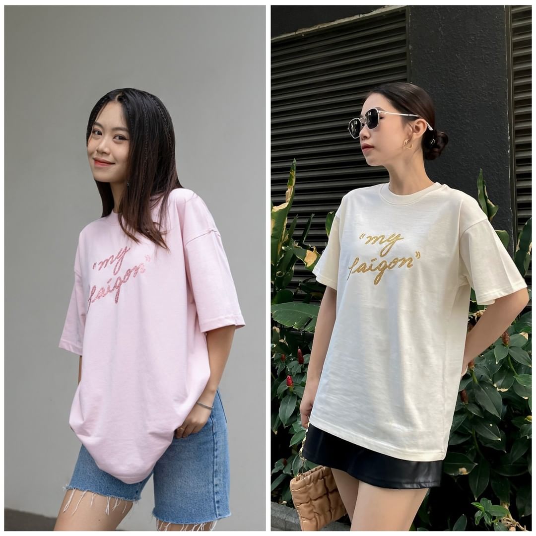 Unisex “My SaiGon" Bling Bling Tee