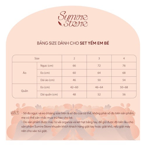Set Yếm Hoa Niên Ca (Babi ver)