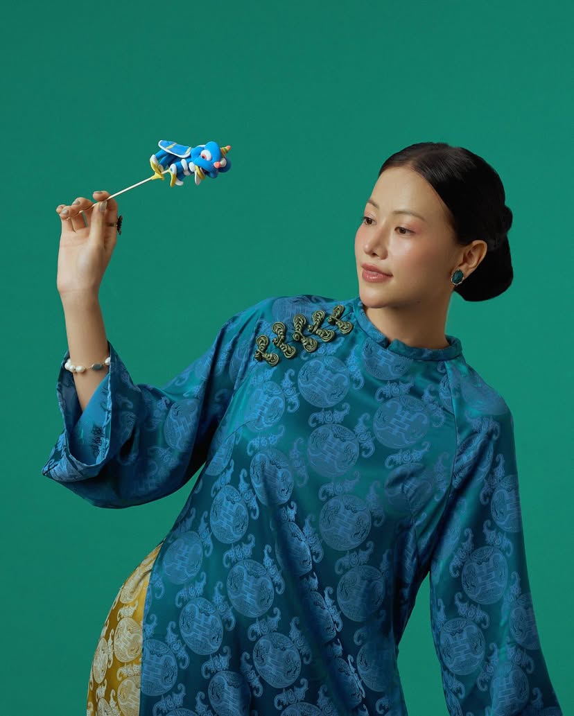 Set Áo Dài Mãn Ánh Đường