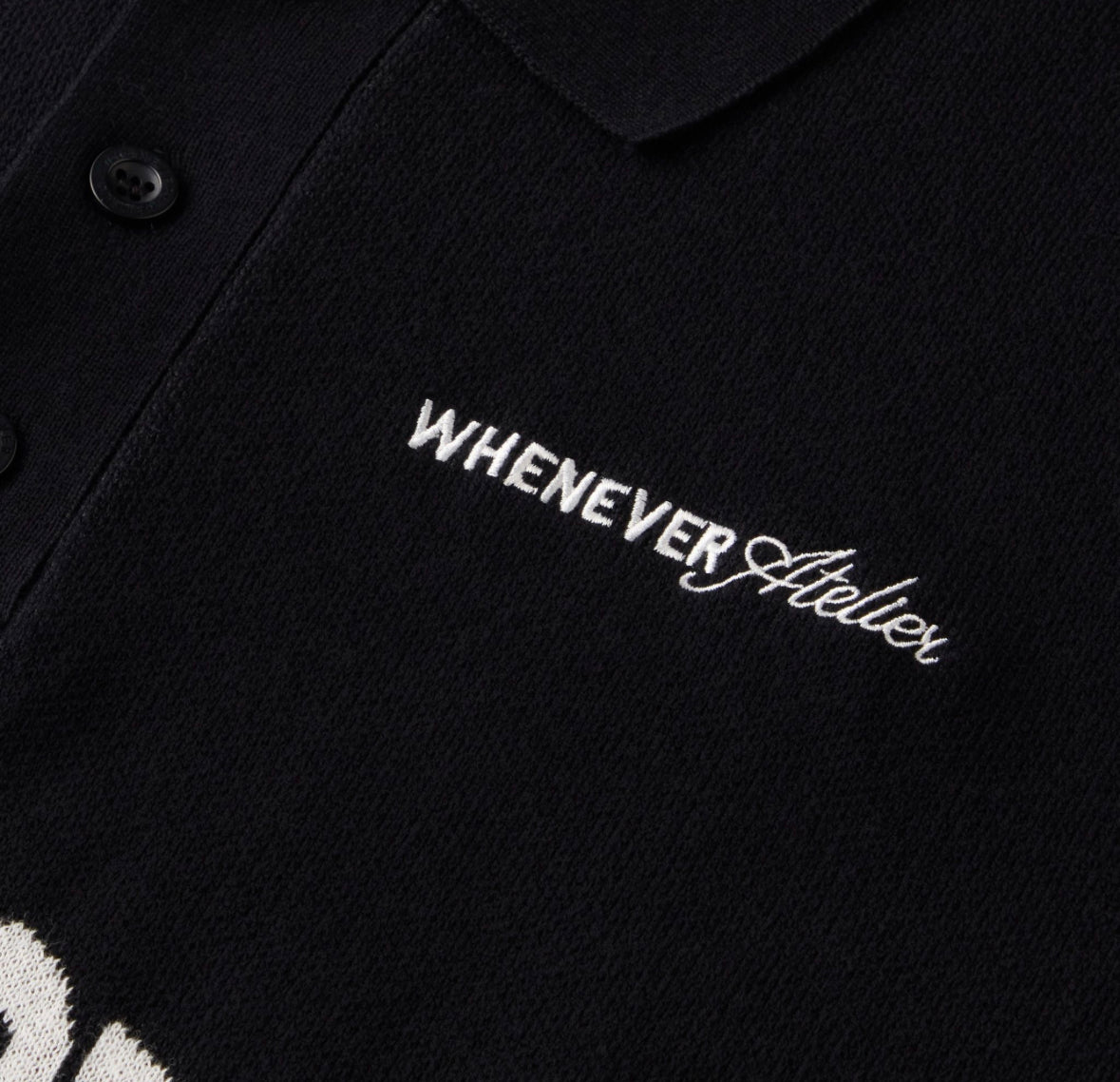 "Whenever" NY Knit Polo Shirt