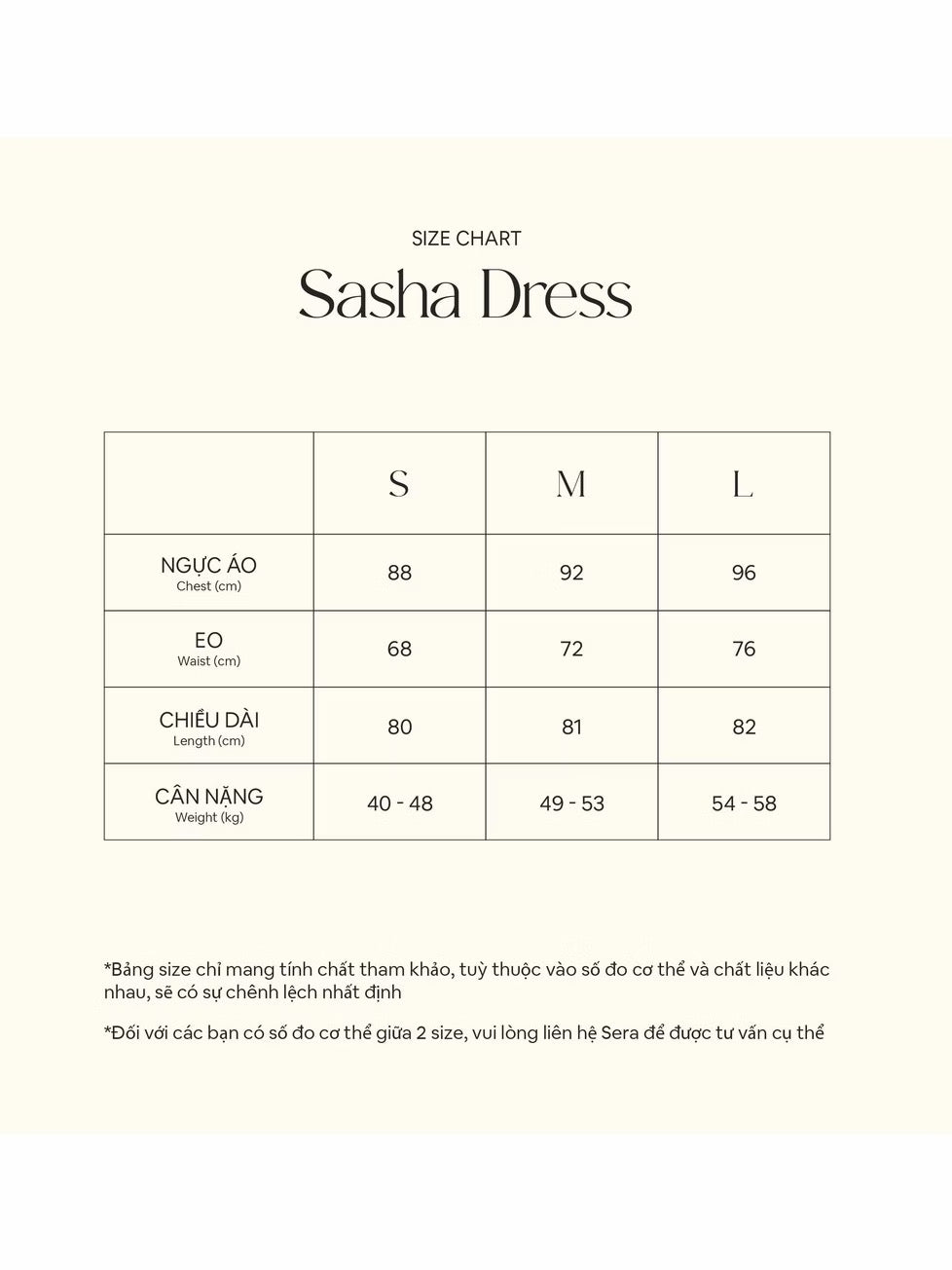 SASHA DRESS