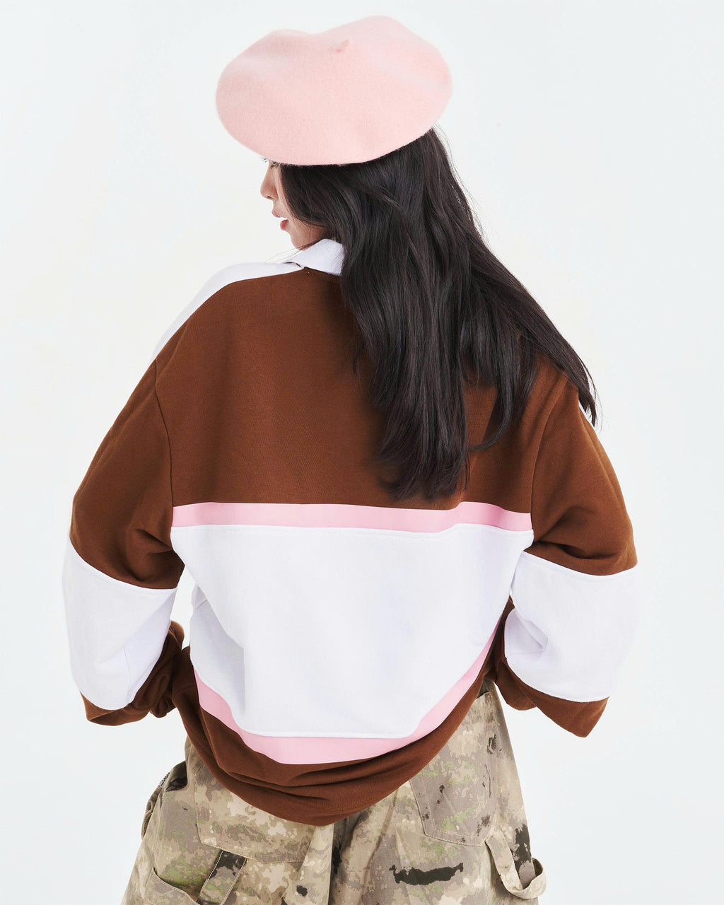 ATSH x LA SOL STRIPED SWEATER