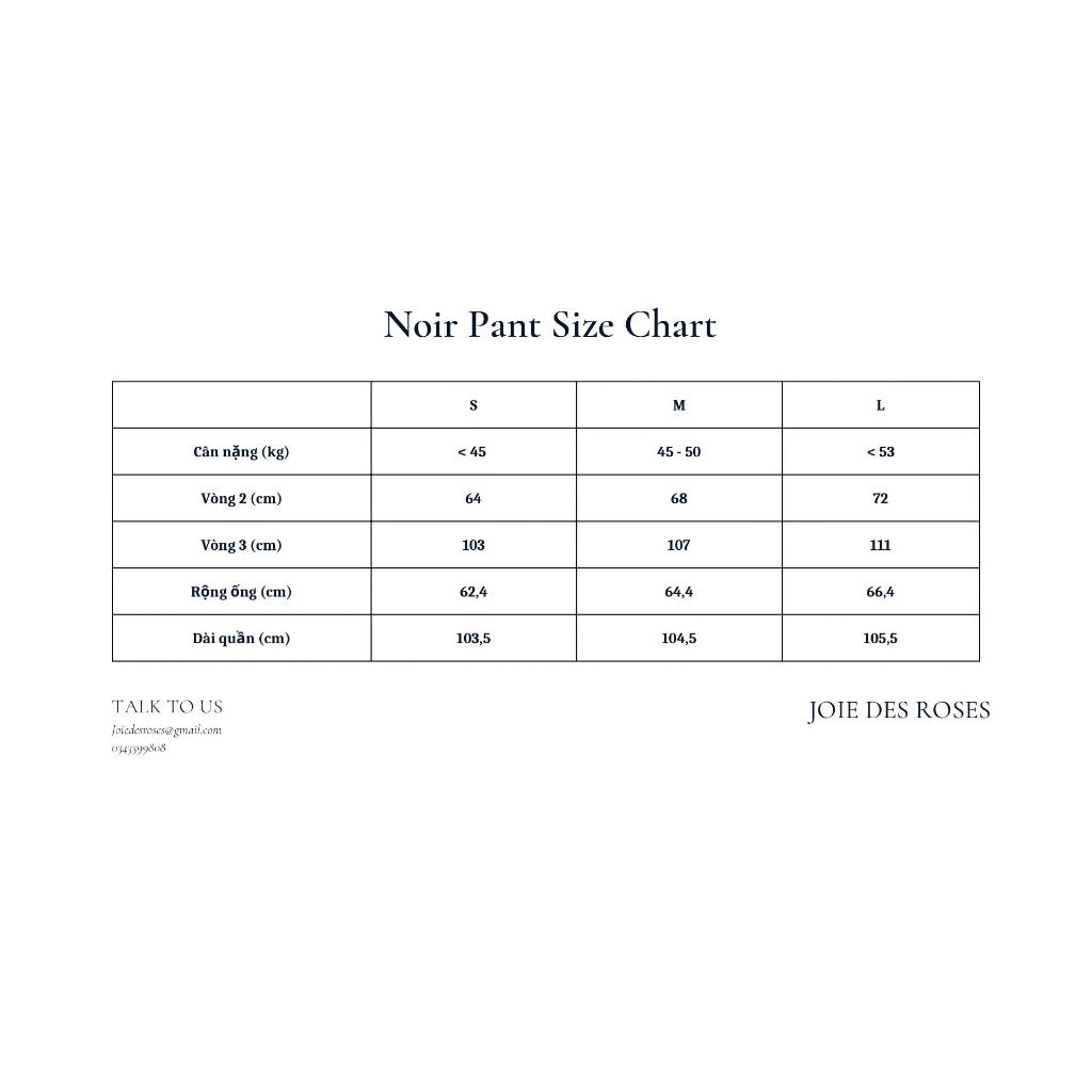 Noir Pants