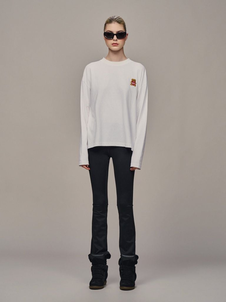 “WHENEVER” LITTLE BEAR LONG SLEEVES T-SHIRT