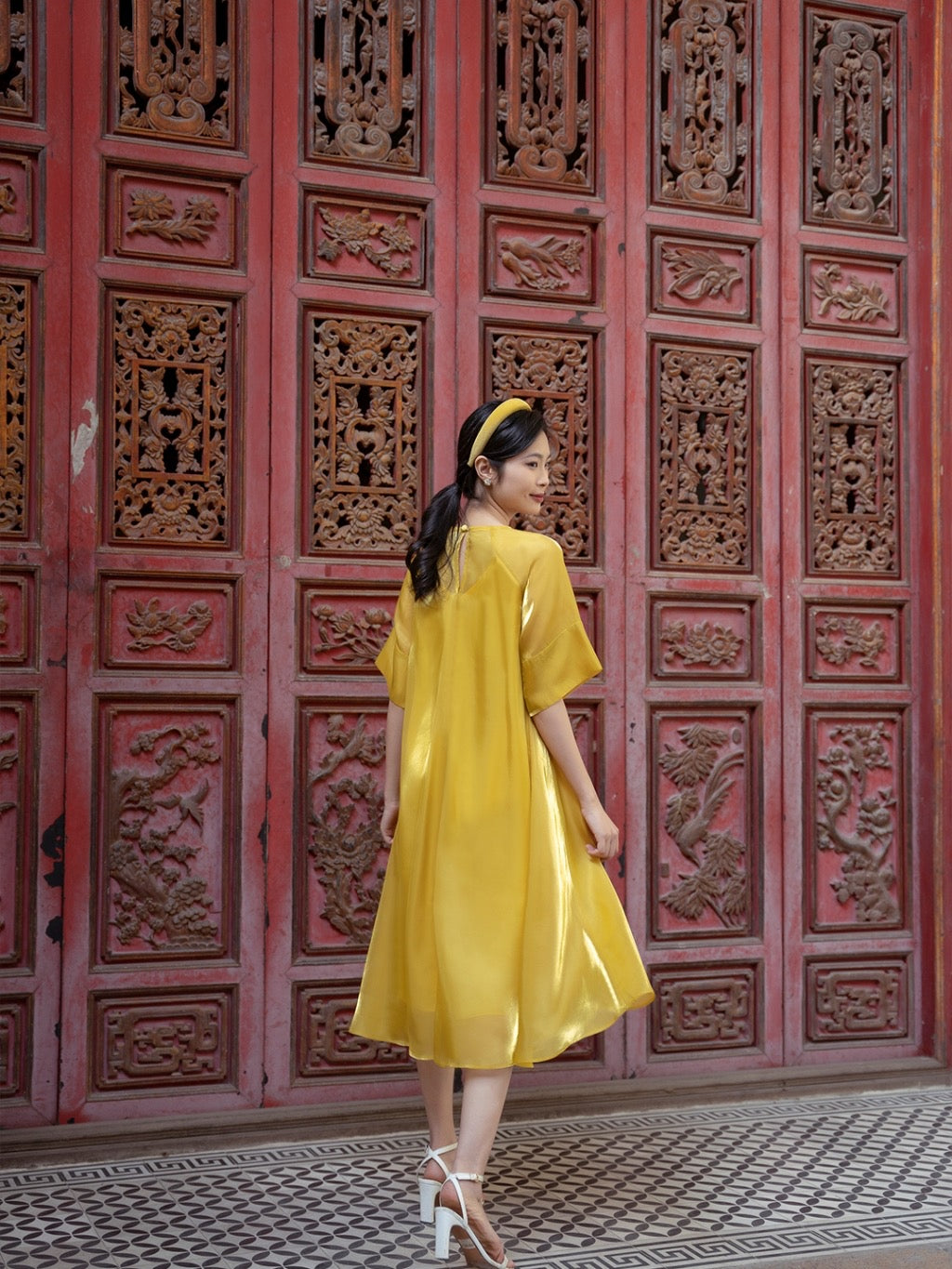 Lily Dress (w/ Limited Gift - Headband)