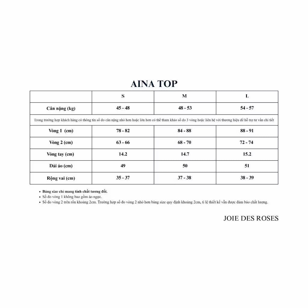 AINA TOP x LALITA SKIRT