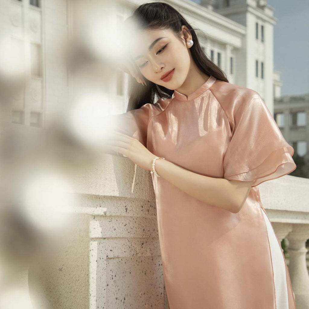 Set Áo Dài Khánh Như