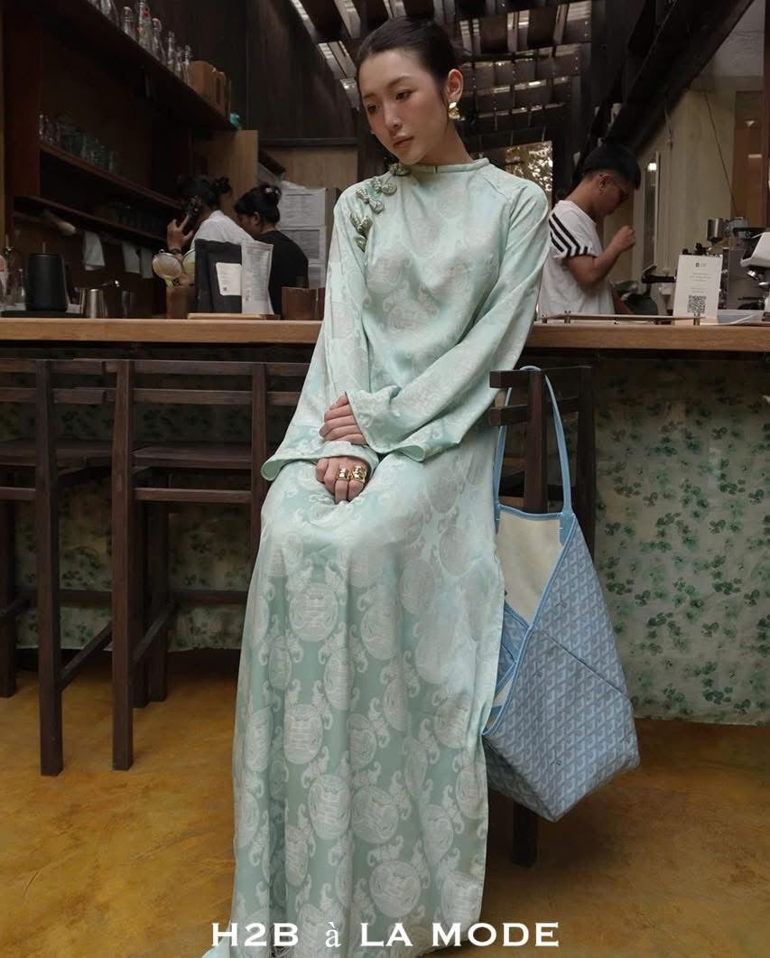 Set Áo Dài Mãn Ánh Đường