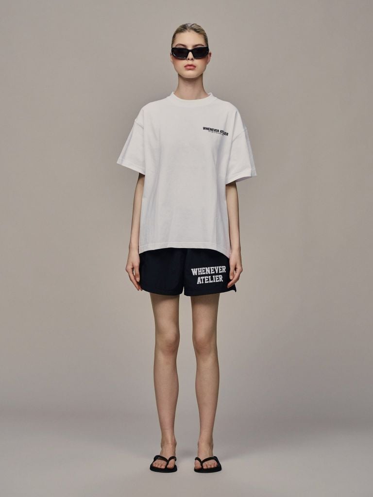 “WHENEVER” SS26 BASIC SHORTS