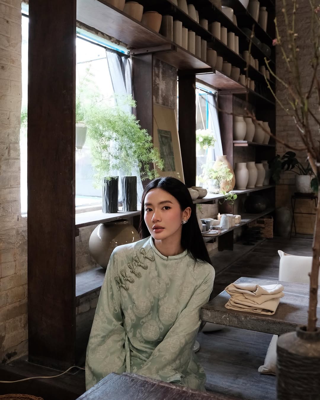 Set Áo Dài Mãn Ánh Đường