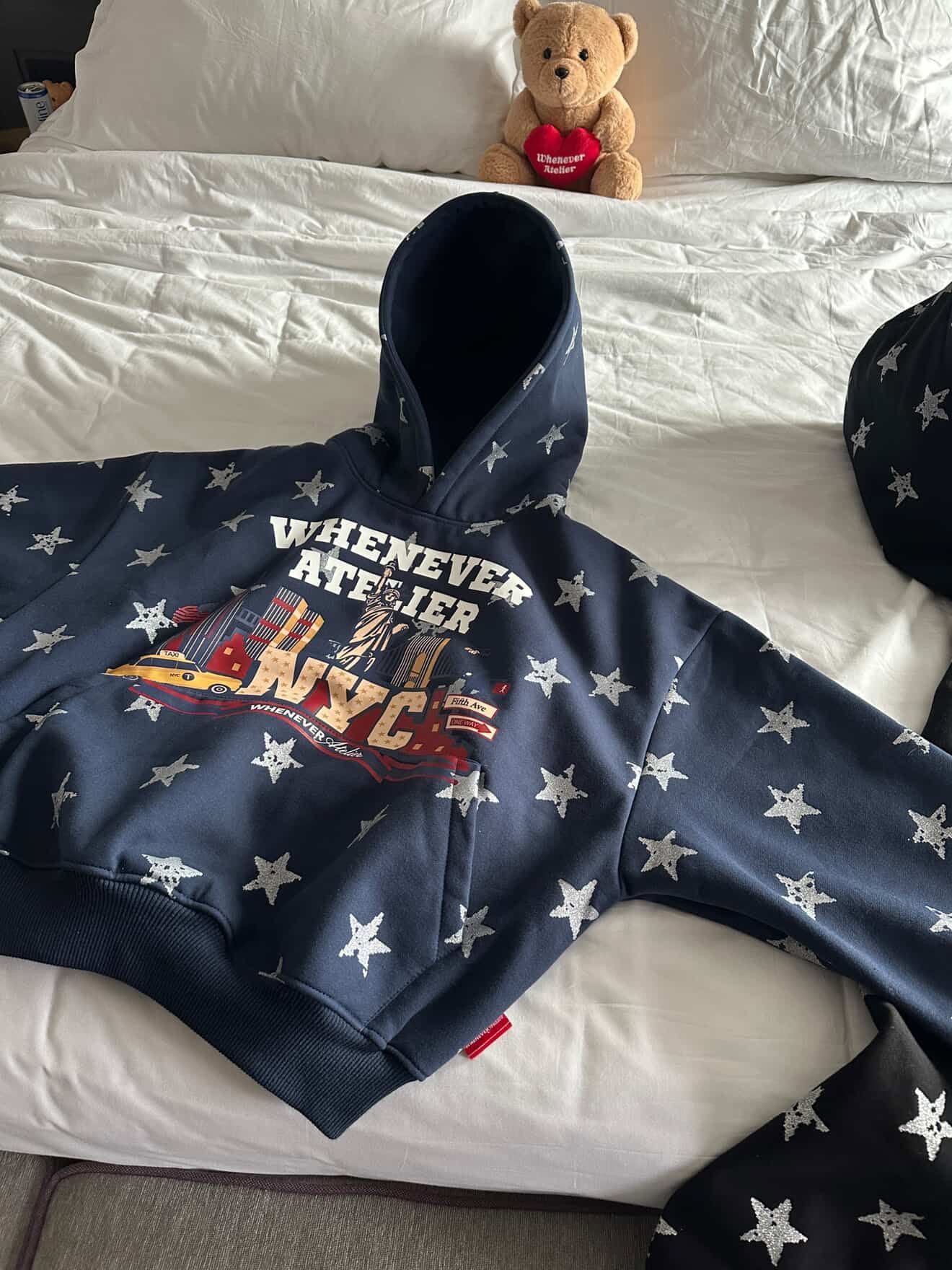 “WHENEVER” STAR GIRL HOODIE
