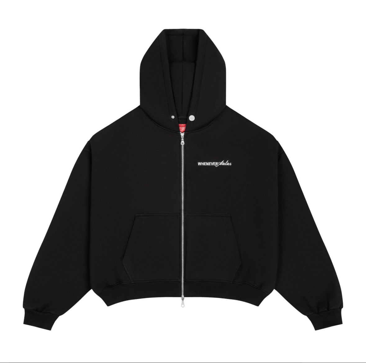 “WHENEVER” BASIC ZIP-UP HOODIE VER 2