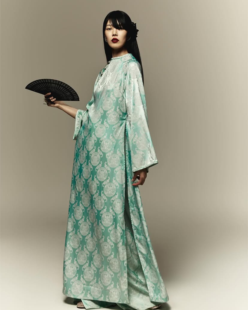 Set Áo Dài Mãn Ánh Đường