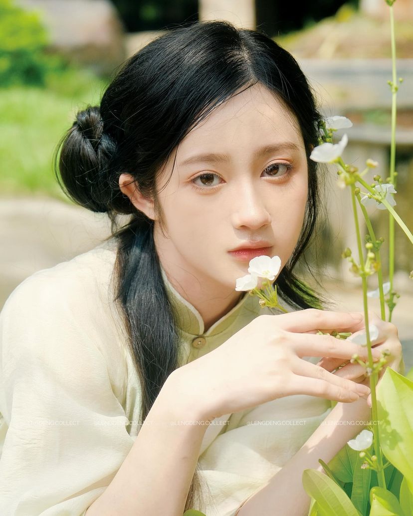 Set Áo Dài Bánh Nướng Lá Dứa
