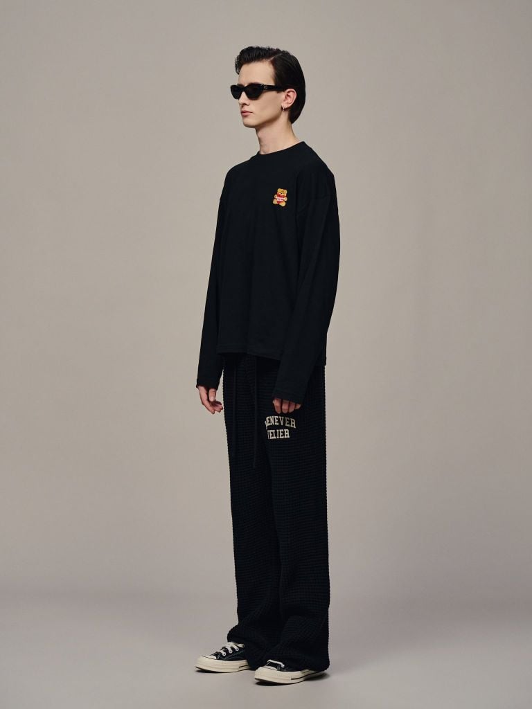 “WHENEVER” LITTLE BEAR LONG SLEEVES T-SHIRT