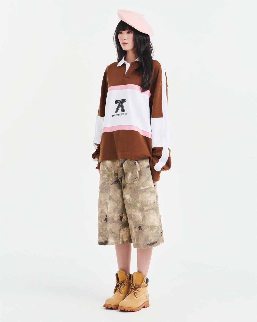 ATSH x LA SOL STRIPED SWEATER