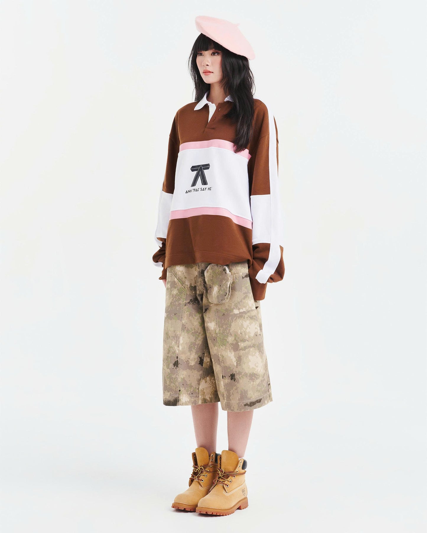 ATSH x LA SOL STRIPED SWEATER