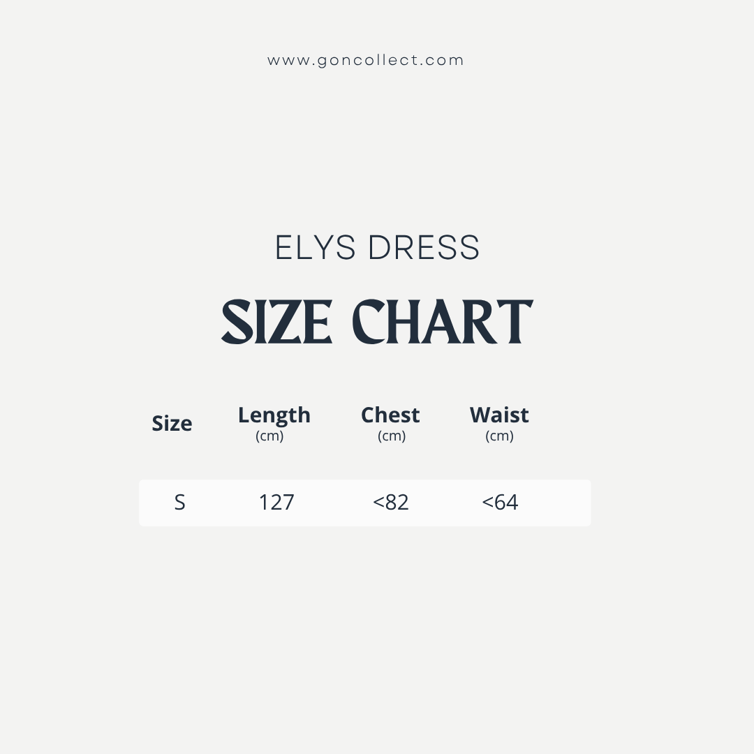 Elys Dress (Gift with purchase - Sheer Scaft)