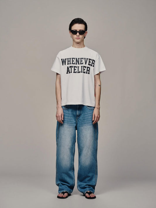 “WHENEVER” BASIC LOGO VER2 T-SHIRT