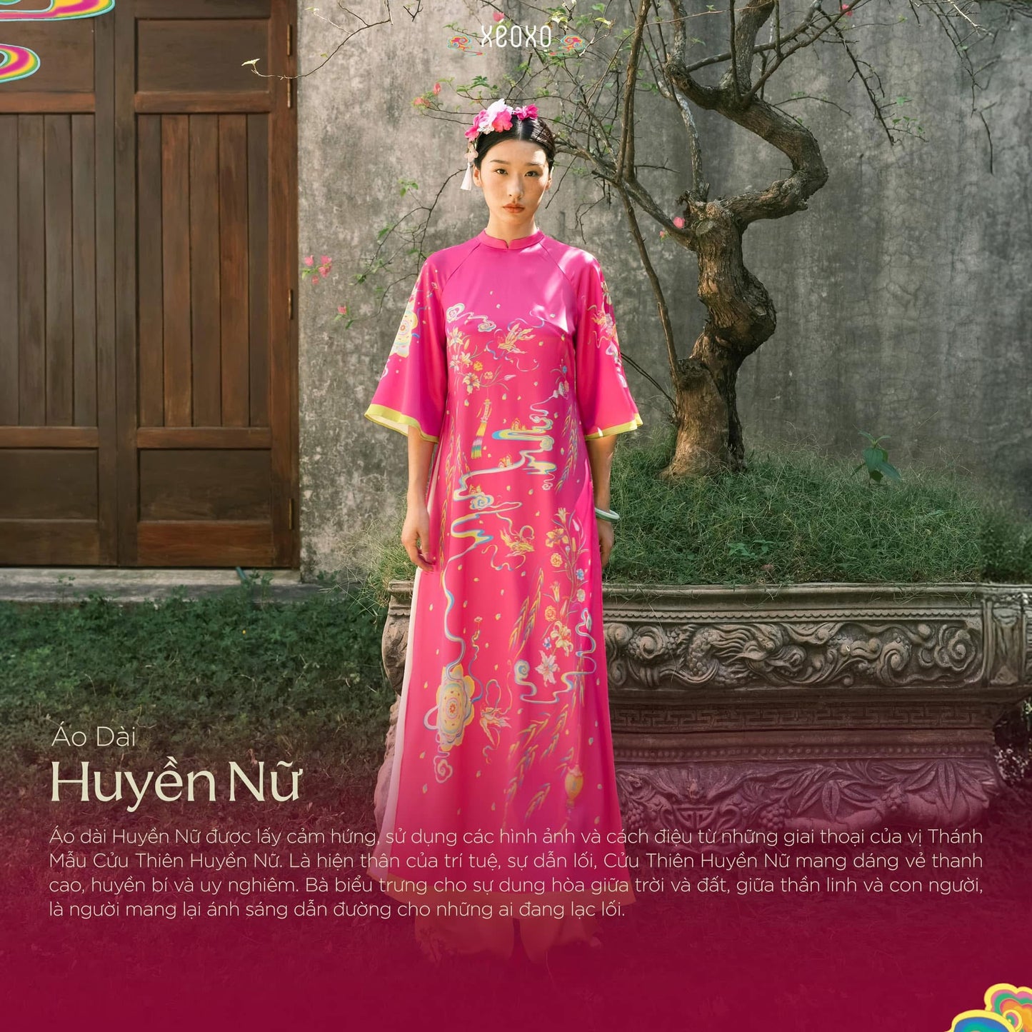 Set Áo Dài Huyền Nữ