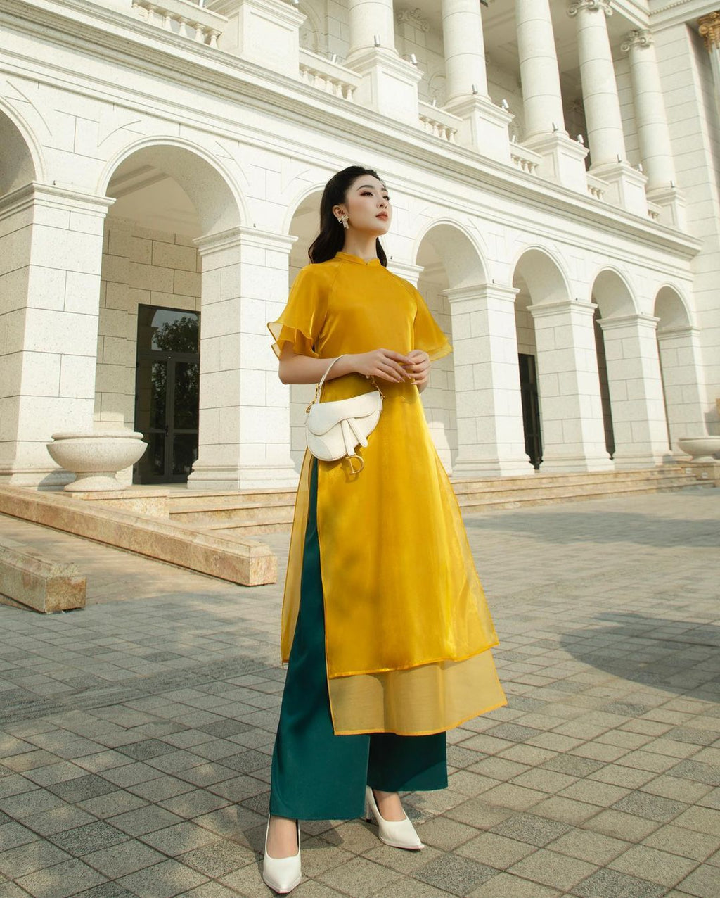 Set Áo Dài Khánh Như