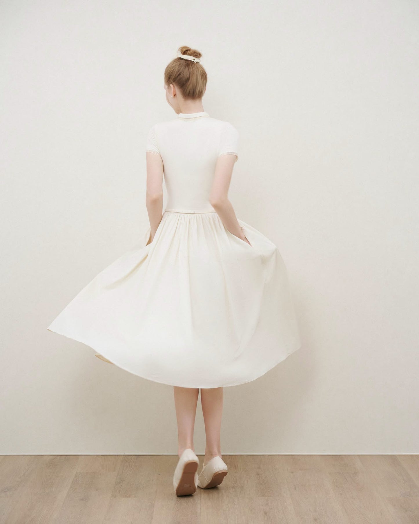 MOON DRESS (BOW BELT INCLUDED/TẶNG KÈM ĐAI NƠ)