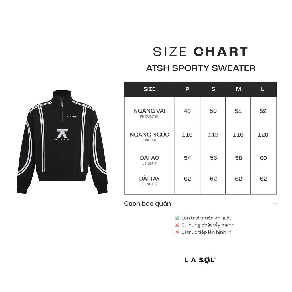 ATSH x LA SOL SPORTY SWEATER