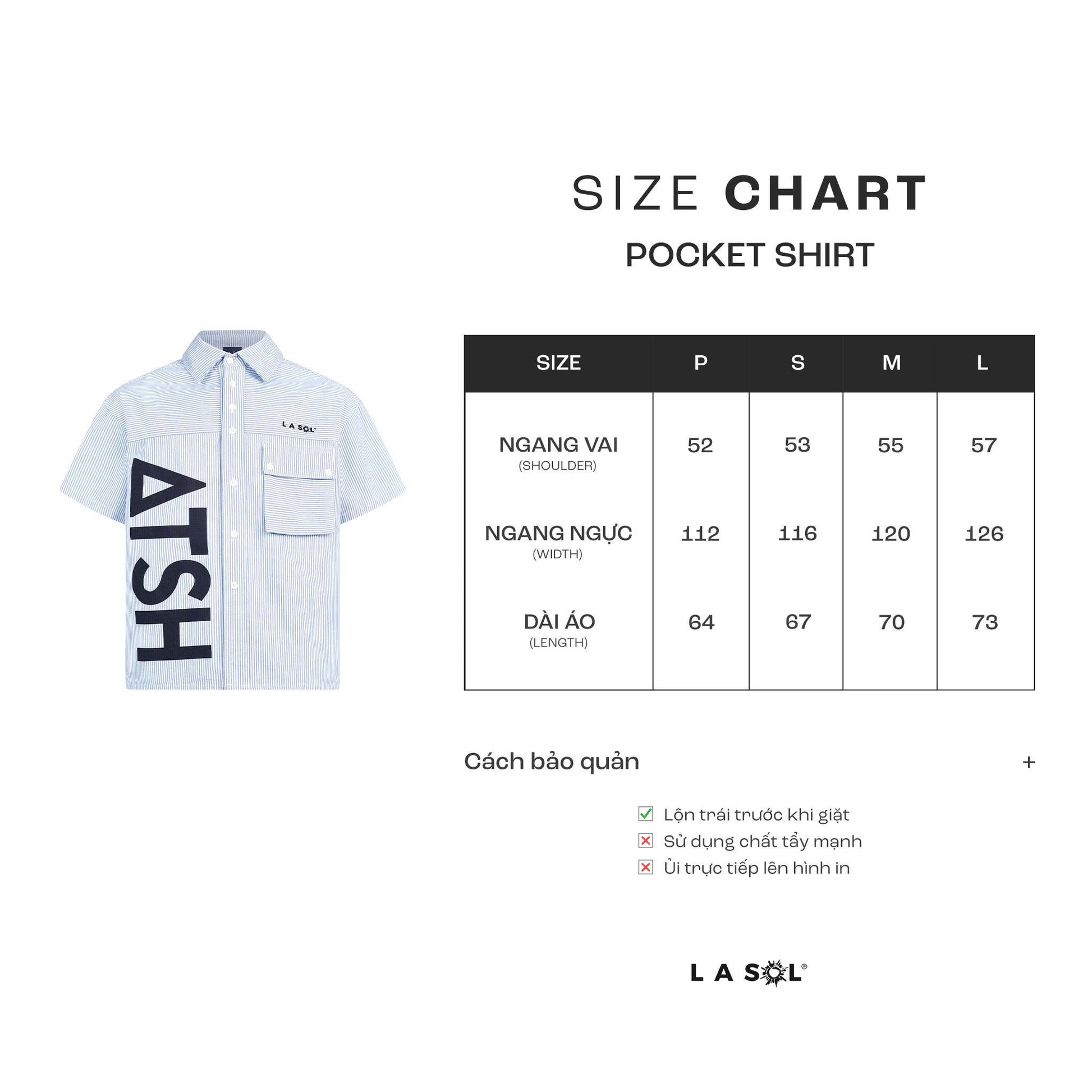 ATSH x LA SOL POCKET SHIRT