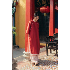 Set Áo Dài Đồng Dao