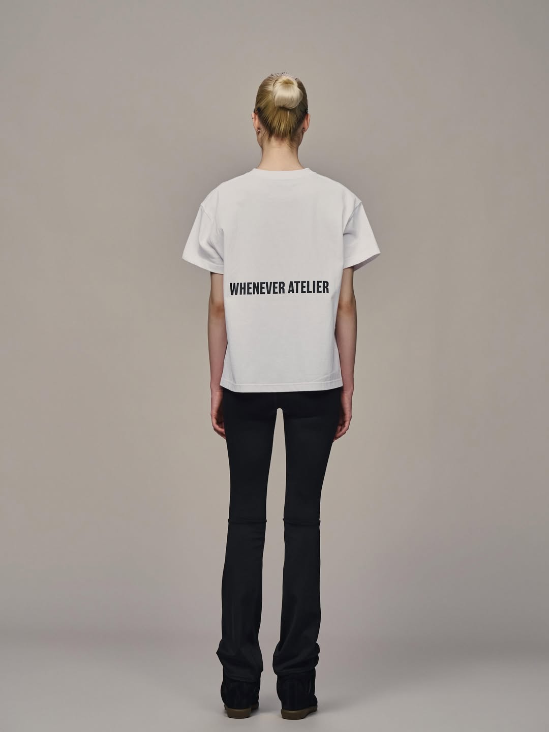 “WHENEVER” BASIC LOGO VER2 T-SHIRT