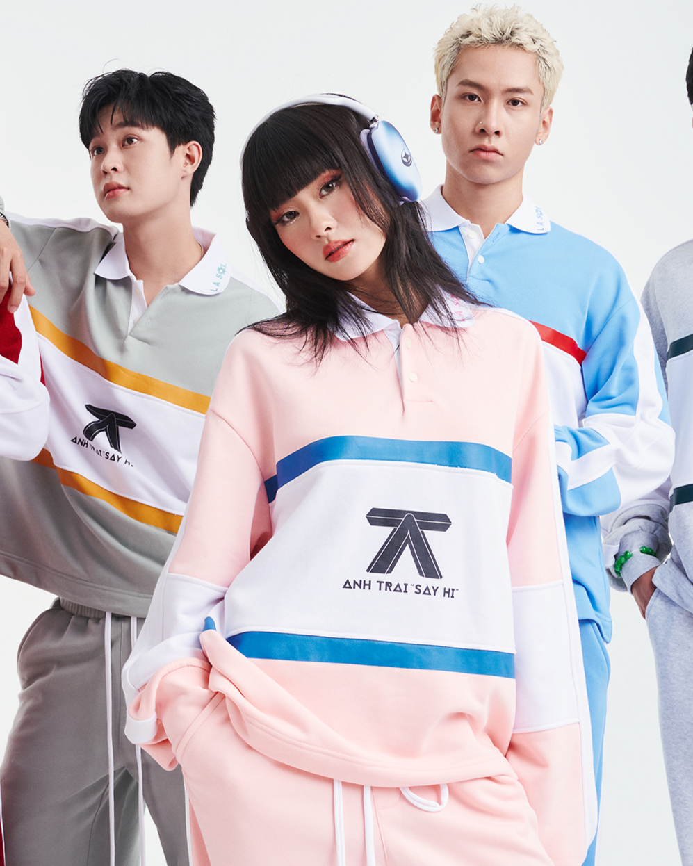 ATSH x LA SOL STRIPED SWEATER