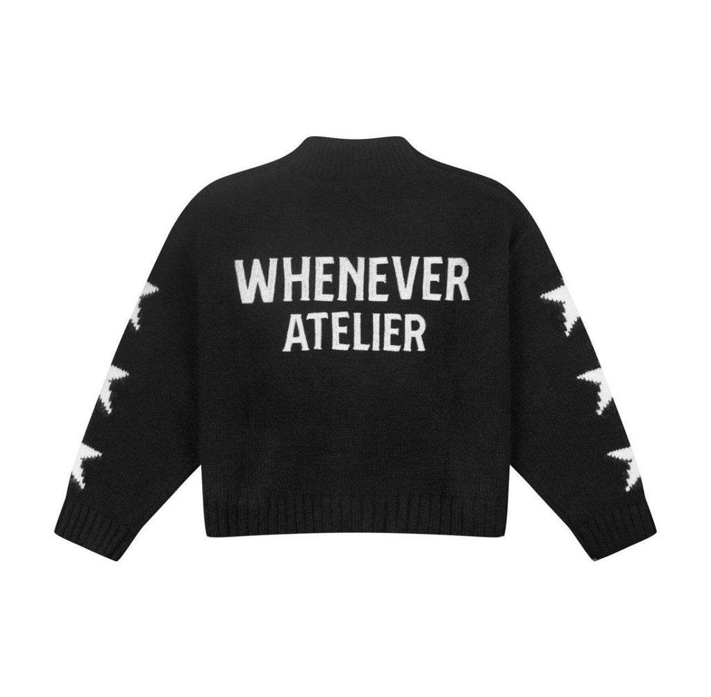 “WHENEVER” STAR CARDIGAN