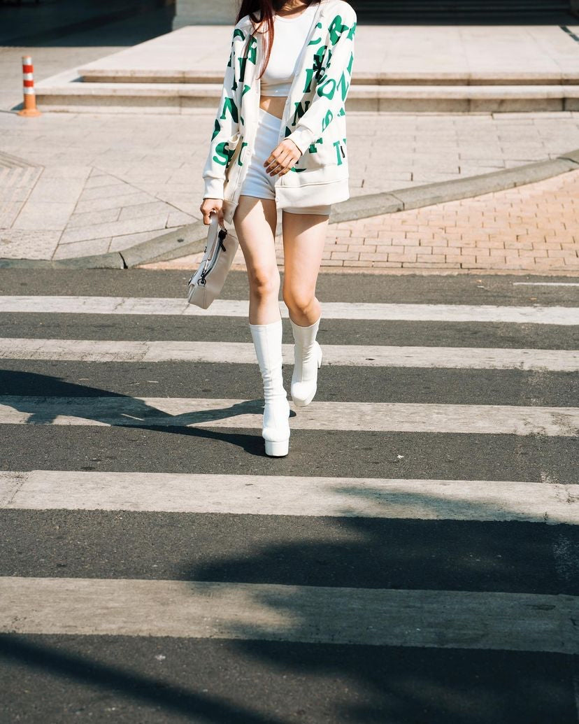 DirtyCoins Print Cardigan