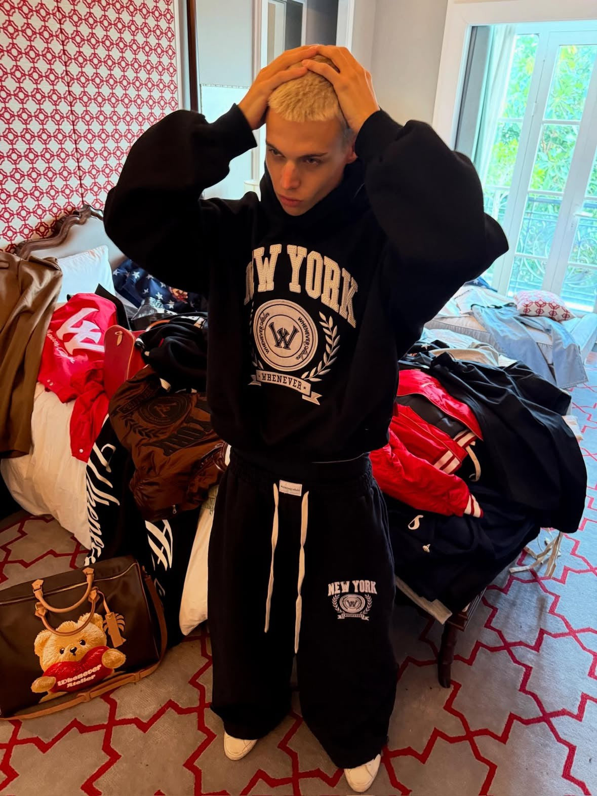 "WHENEVER" NY HOODIE