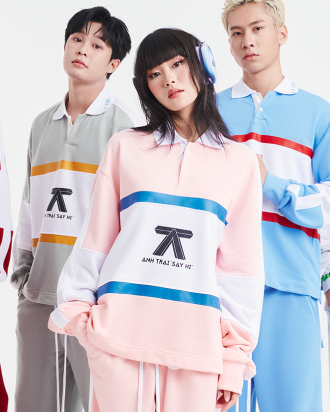 ATSH x LA SOL STRIPED SWEATER