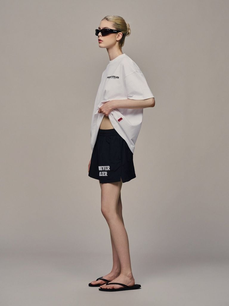 “WHENEVER” SS26 BASIC SHORTS