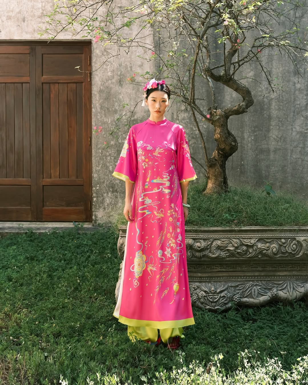 Set Áo Dài Huyền Nữ