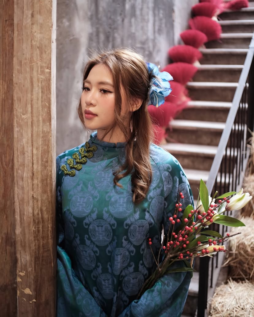 Set Áo Dài Mãn Ánh Đường