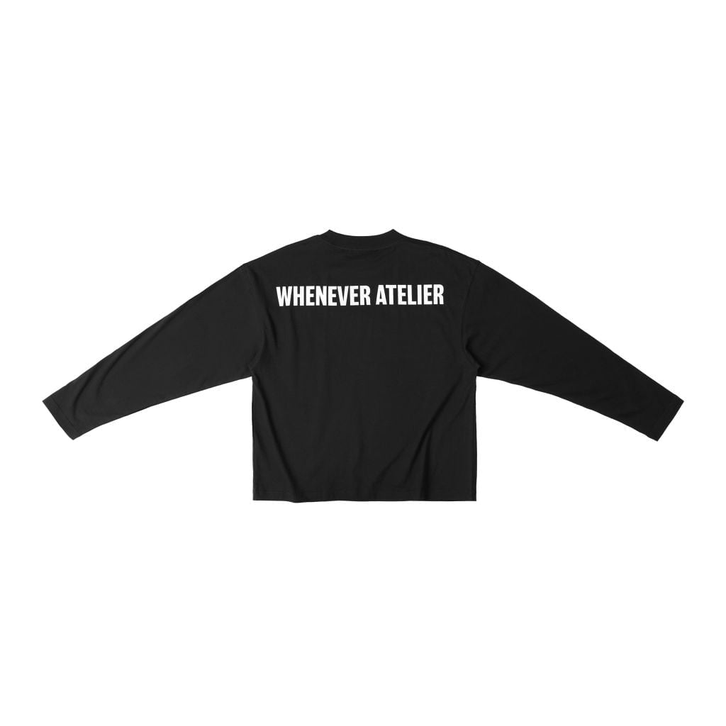 “WHENEVER” LITTLE BEAR LONG SLEEVES T-SHIRT