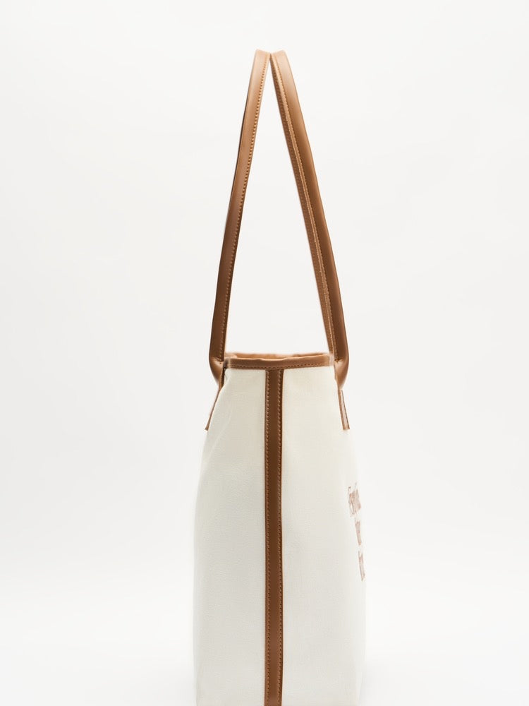 Butter Brioche Tote Bag