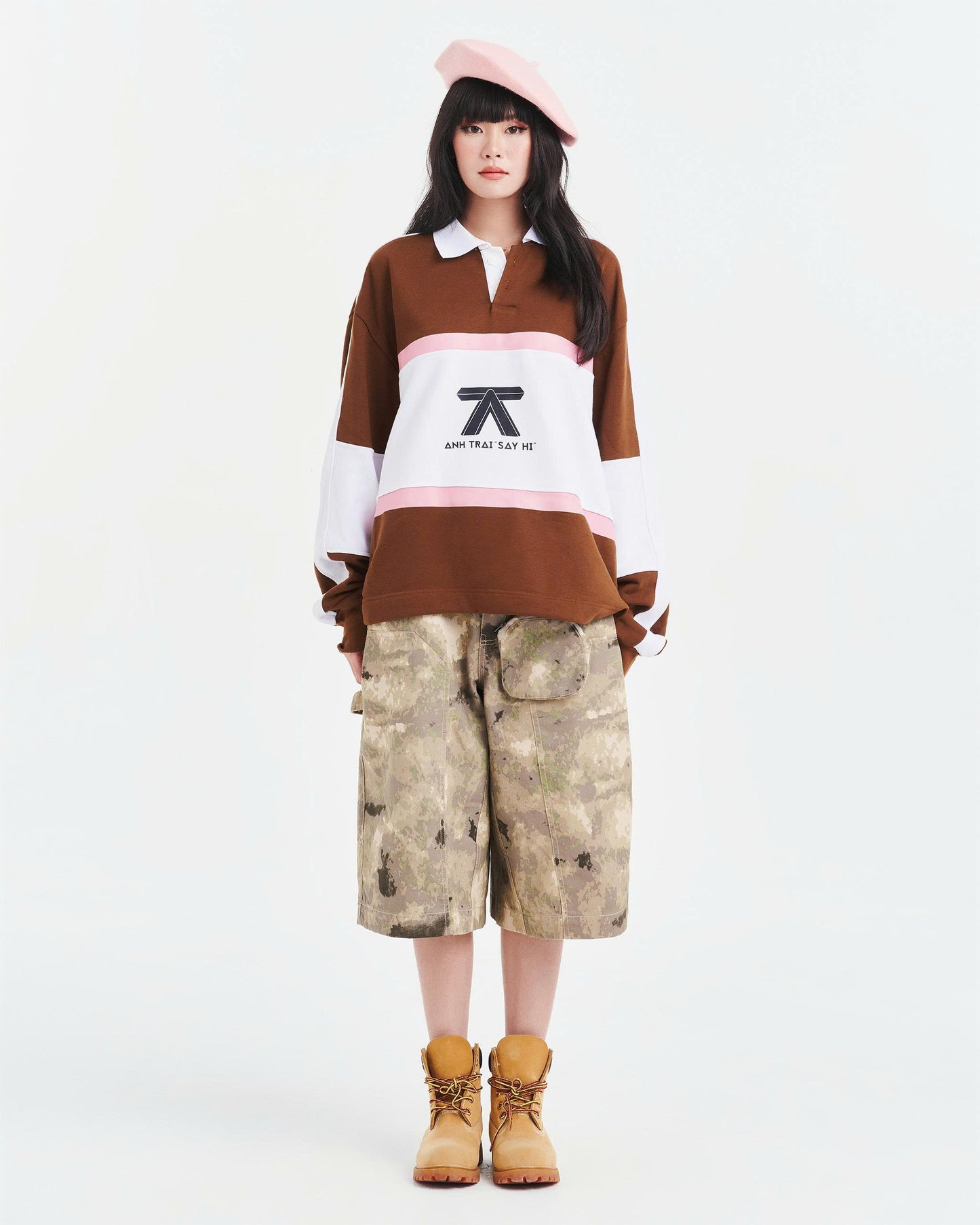 ATSH x LA SOL STRIPED SWEATER