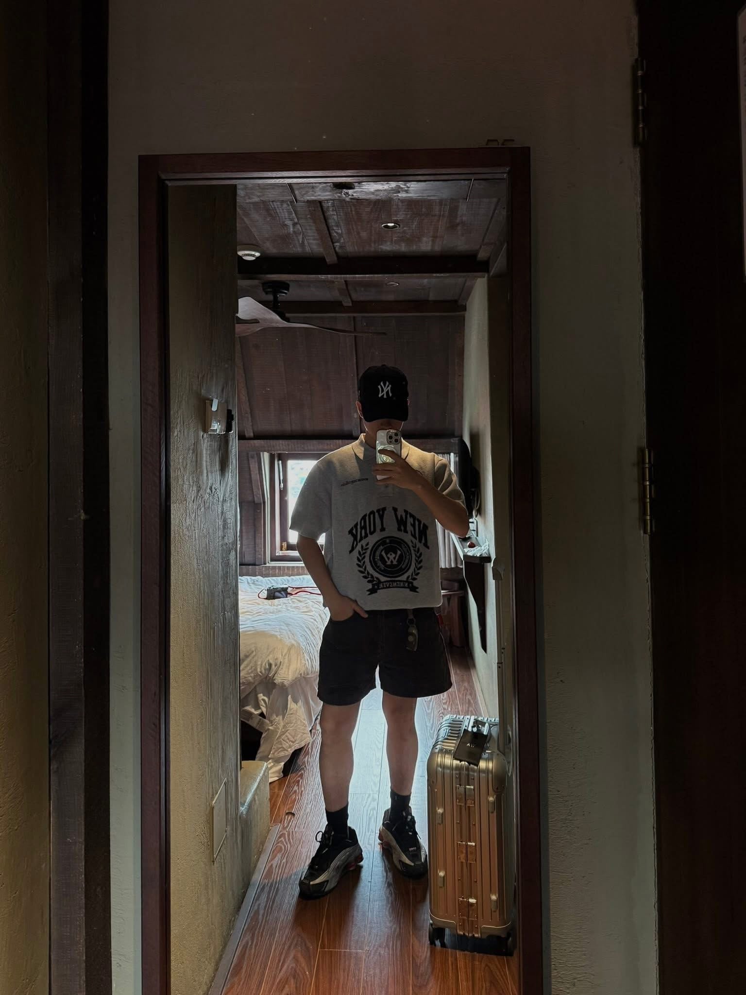 "Whenever" NY Knit Polo Shirt