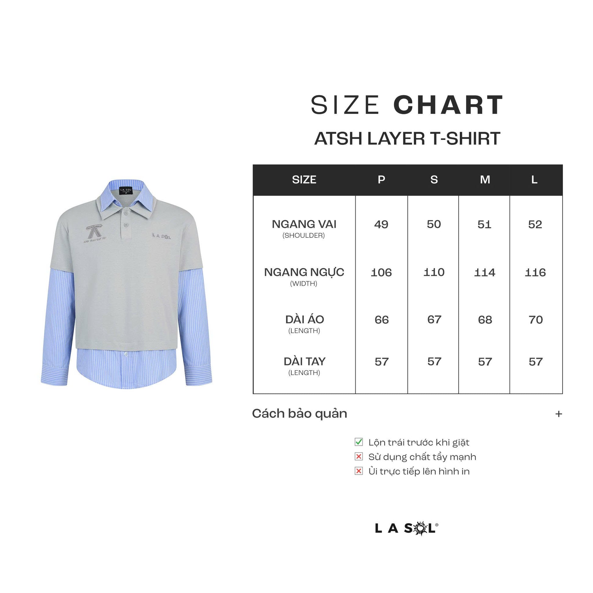 ATSH x LA SOL LAYER SHIRT