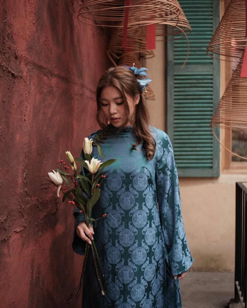 Set Áo Dài Mãn Ánh Đường