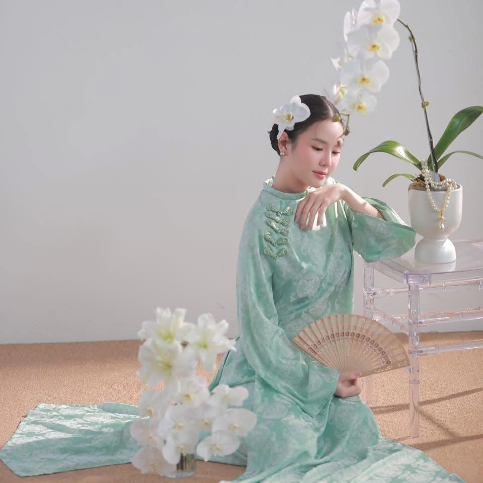 Set Áo Dài Mãn Ánh Đường