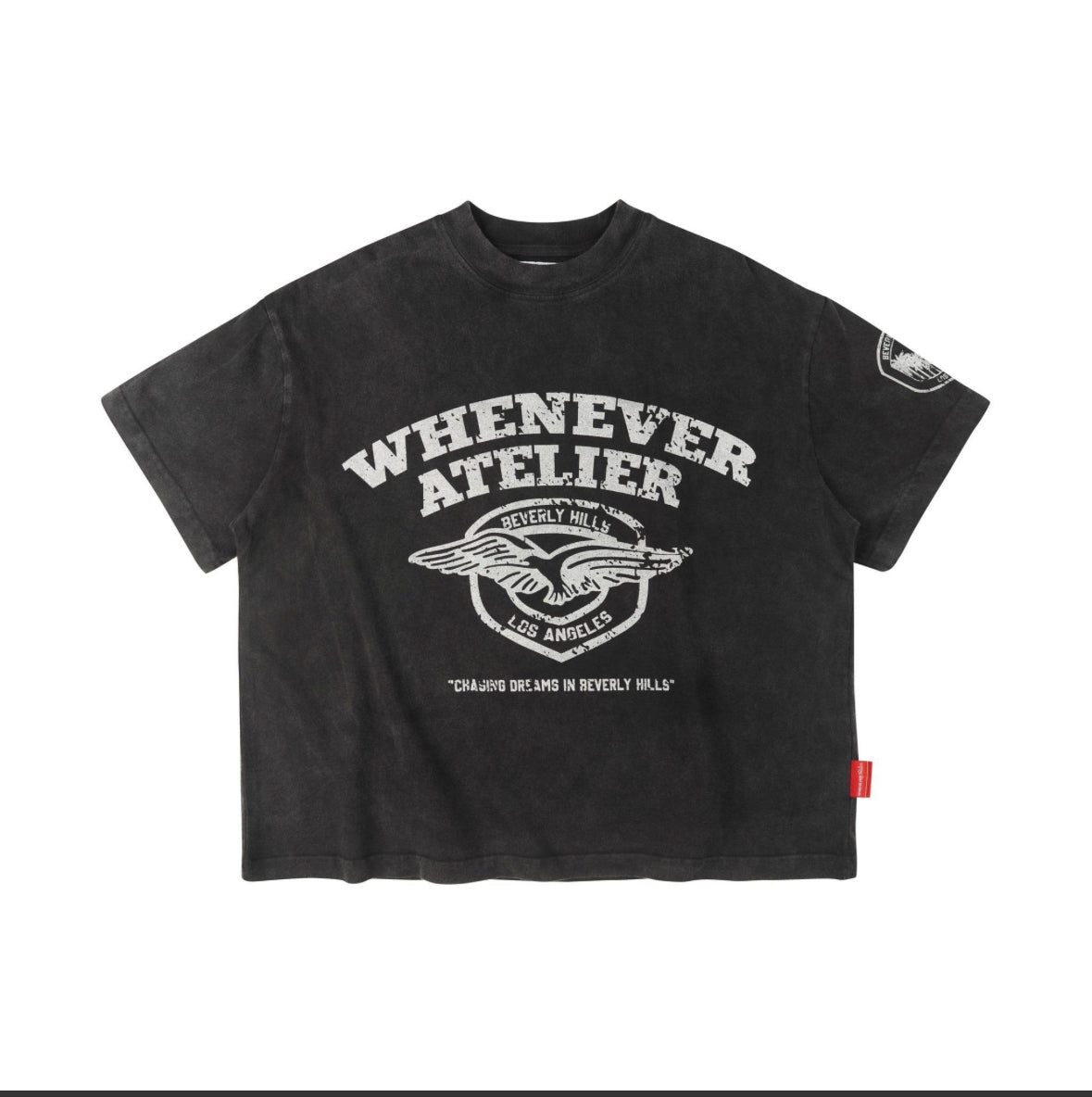 "Whenever" Washed T-Shirt