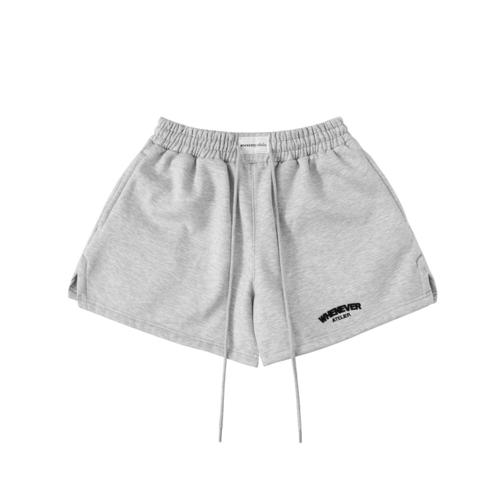 "WHENEVER" BASIC SWEATSHORTS SS25