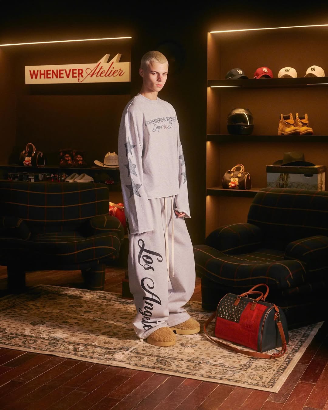 “WHENEVER” SUPER STAR LONGSLEEVE T-SHIRT